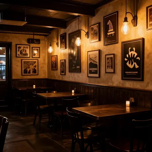 Experimente o Underground Black Pub